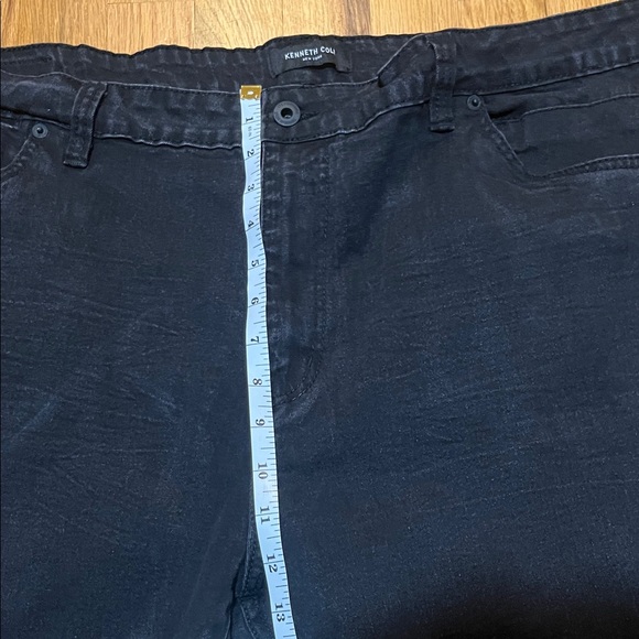 Kenneth Cole Black Straight Men Jeans - Picture 7 of 12